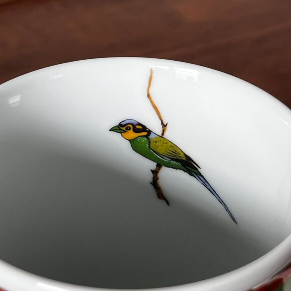 Lynn Chase 1991 “Tiger Raj" Mug Decorated With 24K Gold Vintage Coffee Cup 10 oz - Picture 3 of 15